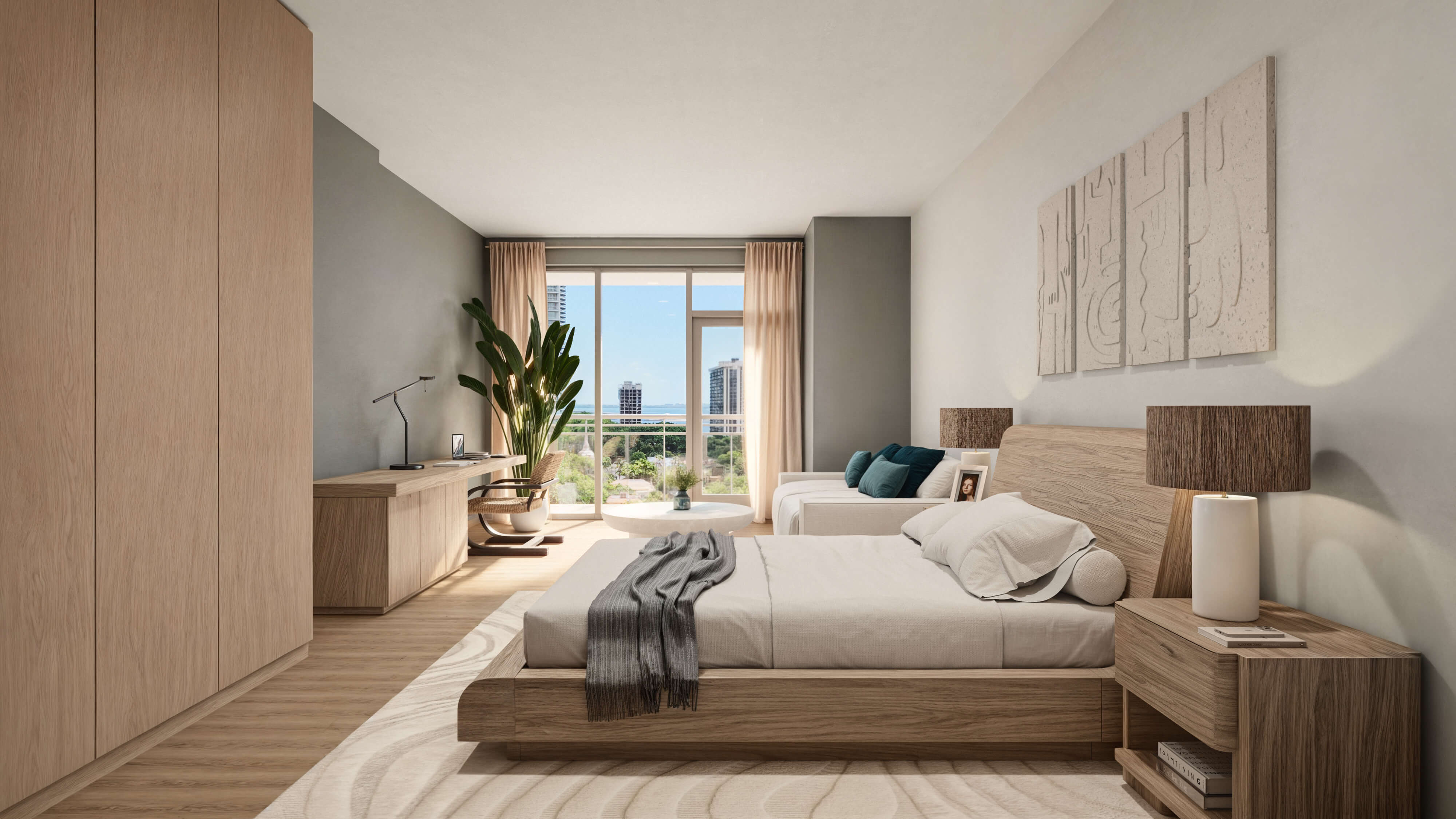 Dormitorio Parkside Brickell