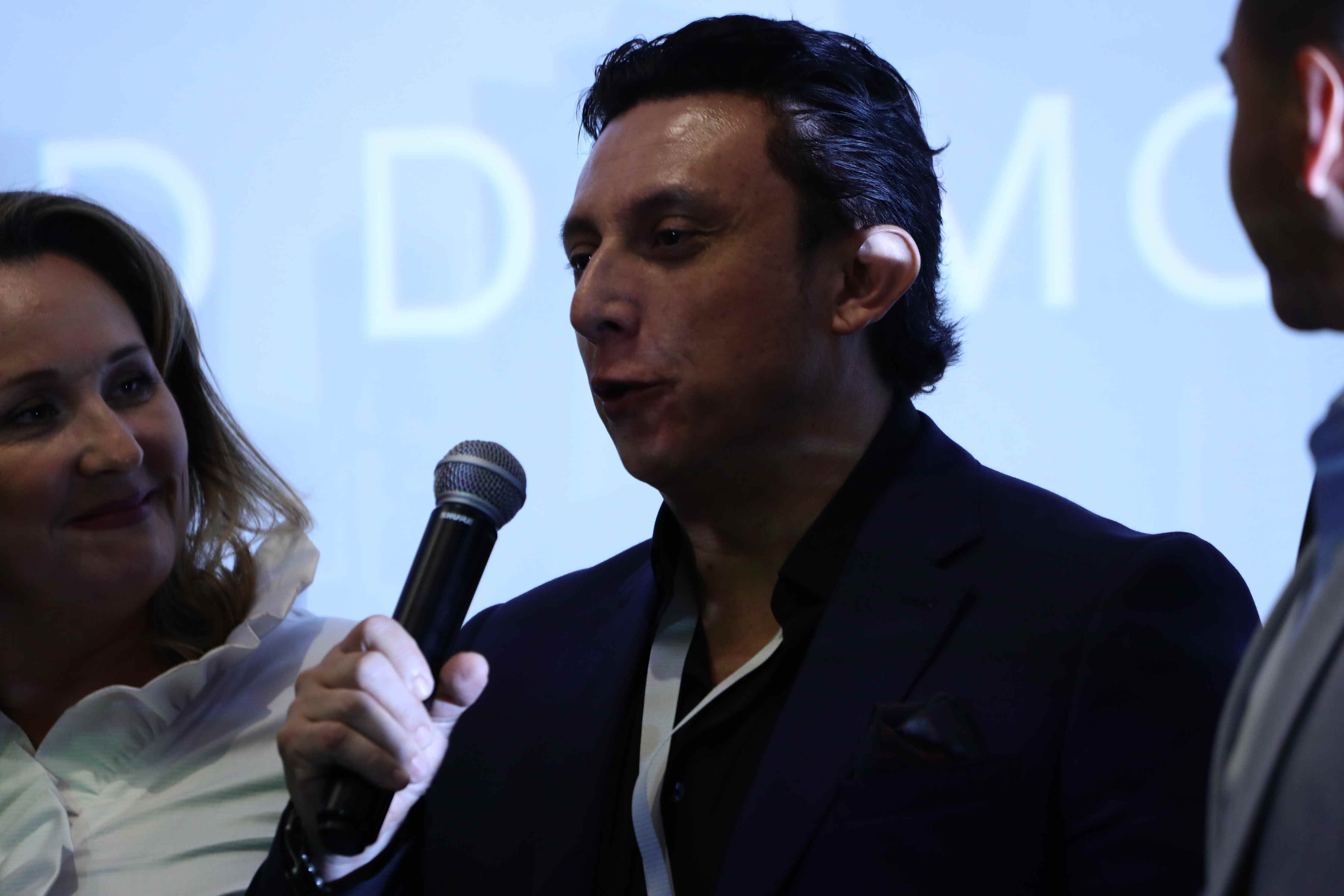 Speaker at a real estate event